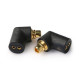 MMCX to 2Pin IEM Cable Adapter (L-shaped)