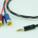 3.5mm Stereo to Dual RCA Signal Cable